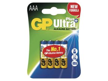 Baterie AAA (R03) alkalická GP Ultra Plus Alkaline  4ks