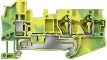 Svorka ochranného vodiče přípojka s pružinovým protitahem, šroubovací Siemens 8WH21033BG07, zelenožlutá, 50 ks