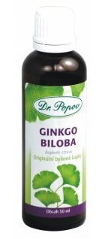 Dr.Popov Ginko biloba originální bylinné kapky 50ml