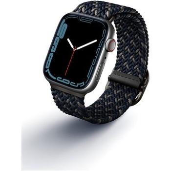 Uniq Aspen Designer Edition řemínek pro Apple Watch 42/44/45/Ultra 49mm tmavě modrý (UNIQ-45MM-ASPDEOBLU)