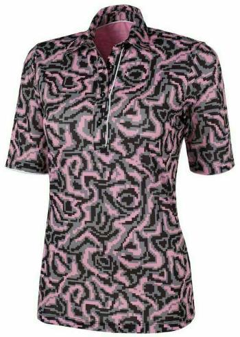 Galvin Green Marissa Ventil8+ Blush Pink/Black/Grey XL Polo košile