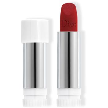 DIOR Rouge Dior The Refill dlouhotrvající rtěnka náhradní náplň odstín 760 Favorite Velvet 3,5 g