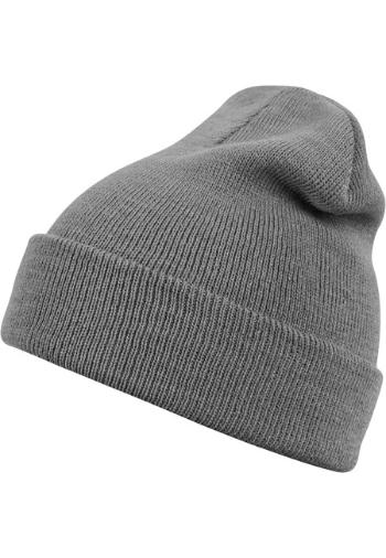 Urban Classics Beanie Basic Flap darkgrey - UNI