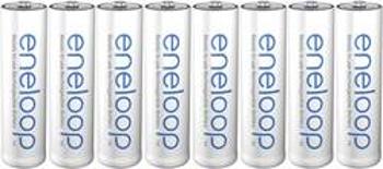 Akumulátor Panasonic eneloop, NiMH, AA, 1900 mAh, 8 ks