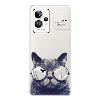 Odolné silikonové pouzdro iSaprio - Crazy Cat 01 - Realme GT 2 Pro