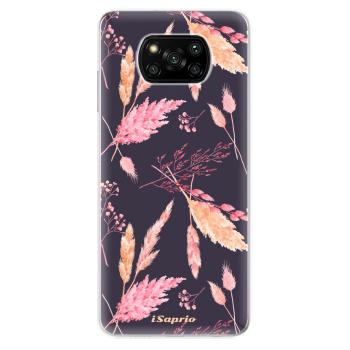 Odolné silikonové pouzdro iSaprio - Herbal Pattern - Xiaomi Poco X3 Pro / X3 NFC