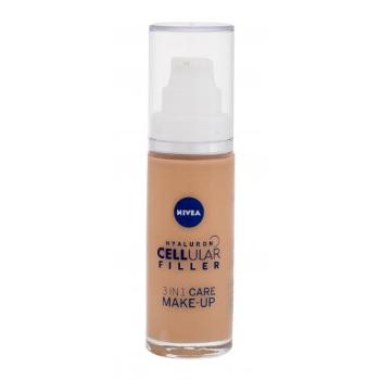 Nivea Hyaluron Cellular Filler 3in1 Care & Color 30 ml denní pleťový krém W 02 Medium na všechny typy pleti; proti vráskám; na dehydratovanou pleť