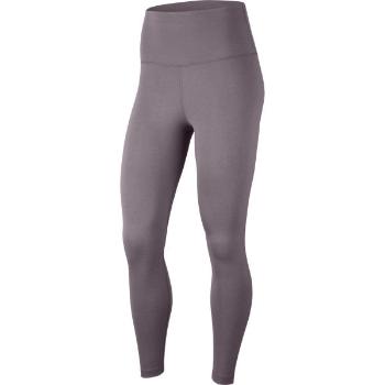 Nike YOGA 7/8 TIGHT Dámské legíny, šedá, velikost M