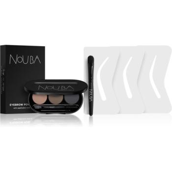 Nouba Eyebrow Powder Kit dárková sada(na obočí)