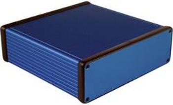 Univerzální pouzdro hliníkové Hammond Electronics, (d x š x v) 160 x 165 x 51,5 mm, modrá