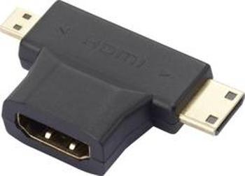 HDMI Y adaptér SpeaKa Professional SP-7870584, černá