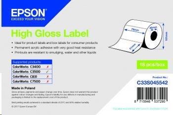 Epson C33S045542 label roll, normal paper, 76x51mm