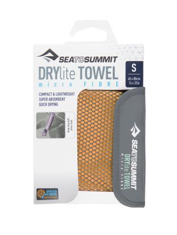 ručník SEA TO SUMMIT DryLite Towel velikost: Small 40 x 80 cm, barva: oranžová