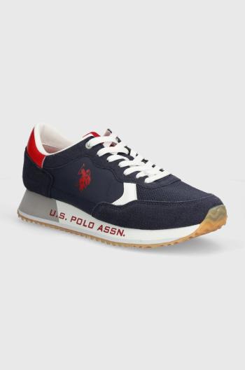 Sneakers boty U.S. Polo Assn. CLEEF tmavomodrá barva, CLEEF006M 4TS1