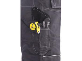 Kalhoty do pasu CXS ORION TEODOR PLUS, pánské, šedo-černé, vel. 64