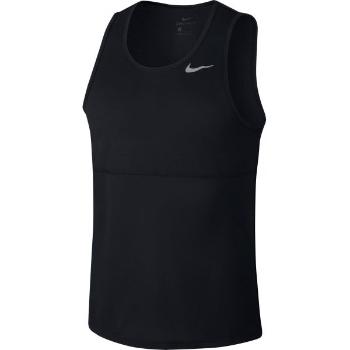 Nike BREATHE Pánské běžecké tílko, černá, velikost XL