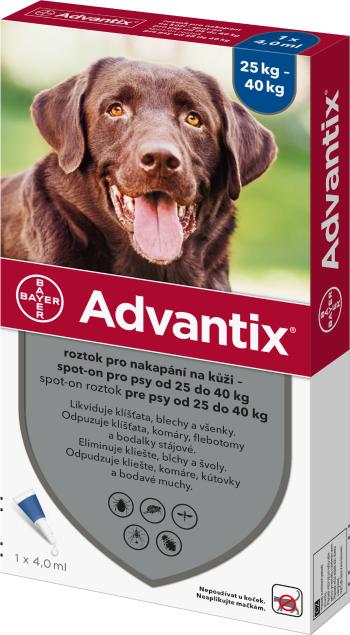 Advantix pro psy spot-on nad 25 kg 4 ml