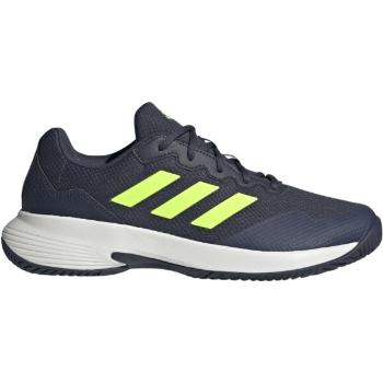 adidas GAMECOURT 2 M Pánské tenisové boty, tmavě modrá, velikost 42