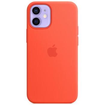 Pouzdro Apple iPhone 12 mini Silicone Case wth MagSafe El.Orange - MKTN3ZM/A