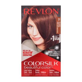 Revlon Colorsilk Beautiful Color 59,1 ml barva na vlasy pro ženy 31 Dark Auburn na barvené vlasy; na všechny typy vlasů