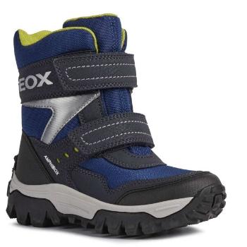 Geox J HIMALAYA B. Chlapecké vysoké boty, modrá, velikost 29