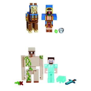 Minecraft 8 cm figurka dvojbalení - Explorer and Whisperer
