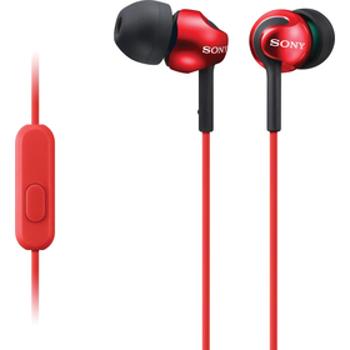 Sony MDR-EX110AP špuntová sluchátka do uší headset červená