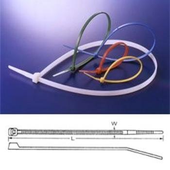 Pásek stahovací standard  190x4.8mm  černý *