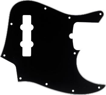 Fender Pickguard, Jazz Bass, 10-Hole Mount (B/W/B), 3-Ply