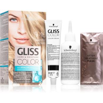 Schwarzkopf Gliss Color permanentní barva na vlasy odstín 9-16 Ultra Light Cool Blonde