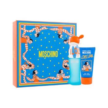 Moschino Cheap And Chic I Love Love dárková kazeta toaletní voda 30 ml + tělové mléko 50 ml pro ženy