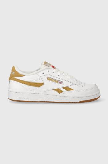 Kožené sneakers boty Reebok Club C Revenge bílá barva