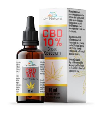 Dr. Natural CBD olej 10% Broad Spectrum 10 ml