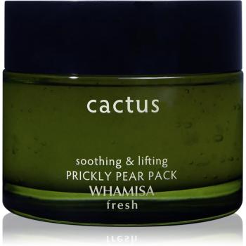 WHAMISA Cactus Prickly Pear Pack hydratační gelová maska pro intenzivní obnovení a vypnutí pleti 100 g