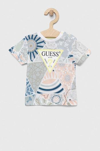 Dětské bavlněné tričko Guess