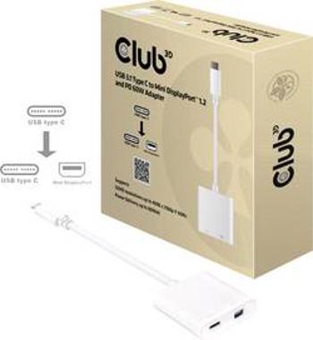 USB adaptér club3D CAC-1509 , bílá