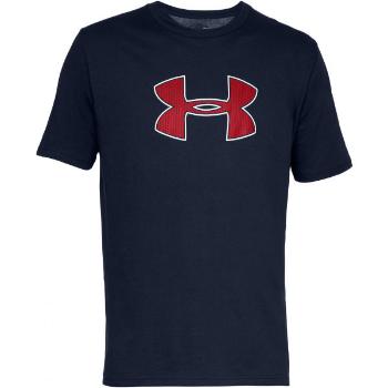 Under Armour BIG LOGO SS Pánské triko, tmavě modrá, velikost XL