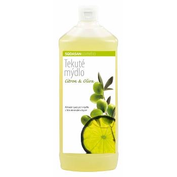 SODASAN Wasch- und Reinigungsmittel GmbH Tekuté BIO mýdlo Citron-Oliva na doplň. BIO 1000 ml SODASAN