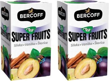 Bercoff Super Fruits Švestka-vanilka-skořice 40 x 2.5 g