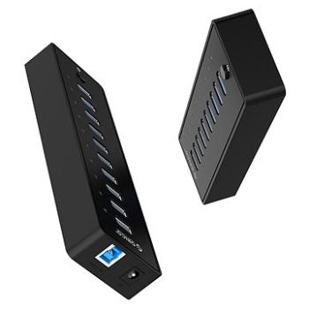 Orico USB-A Hub 10xUSB 3.0 with power suply (P10-U3-V1-EU-BK-BP-CZ)