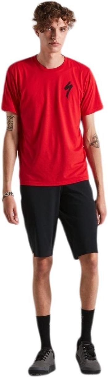 Specialized Men's S-Logo Tee SS - flo red L