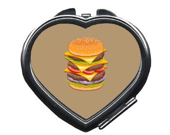 Zrcátko srdce Hamburger
