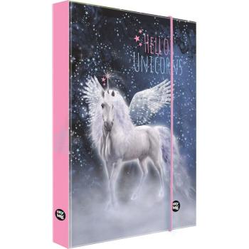 Karton P+P Box na sešity A4 Unicorn 1 pink