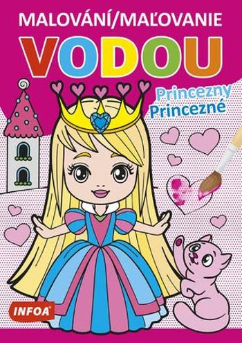 Malování/Maľovanie vodou Princezny/Princezné