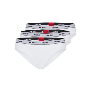Three Pack Of Briefs With Logo Stretch-Cotton – S