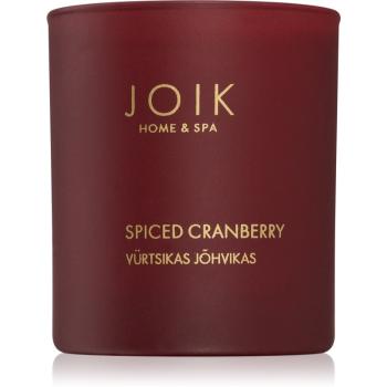 JOIK Home & Spa Spiced Cranberry vonná svíčka 150 g