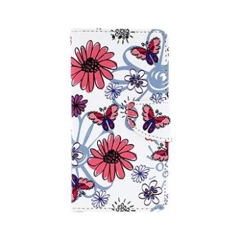 TopQ iPhone 11 knížkové Flowers 49786 (Sun-49786)