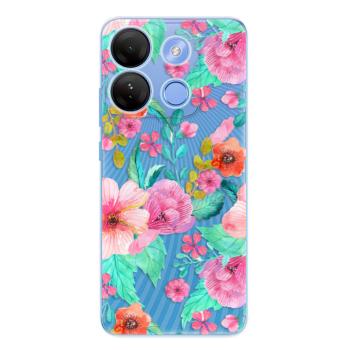 Odolné silikonové pouzdro iSaprio - Flower Pattern 01 - Infinix Smart 7