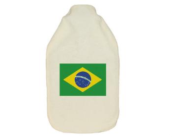 Termofor zahřívací láhev Brazilská vlajka