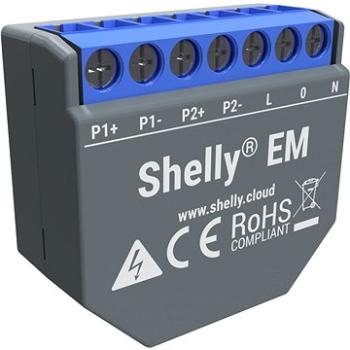 Shelly EM, měření spotřeby až 2x 120 A, 1 výstup (SHELLY-EM)